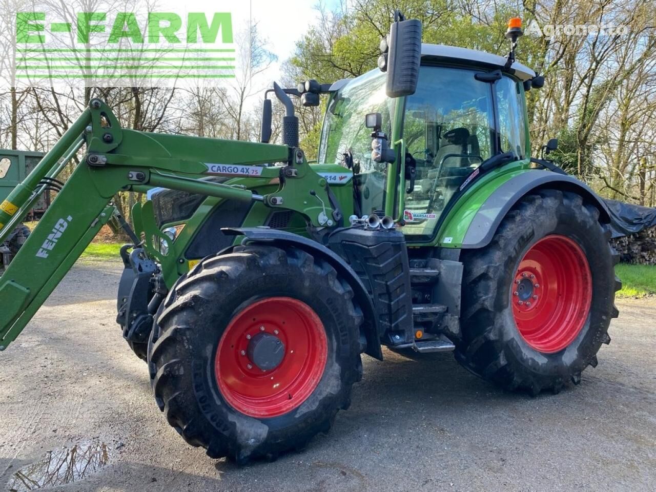 tracteur à roues 514 vario profi + . autoguidage ProfiPlus