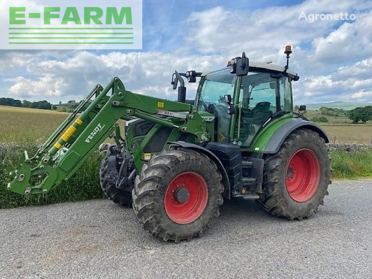 tracteur à roues 516