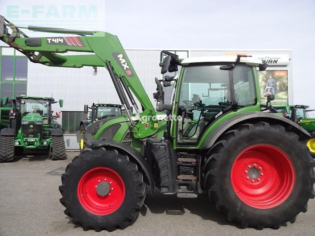 516 vario wheel tractor