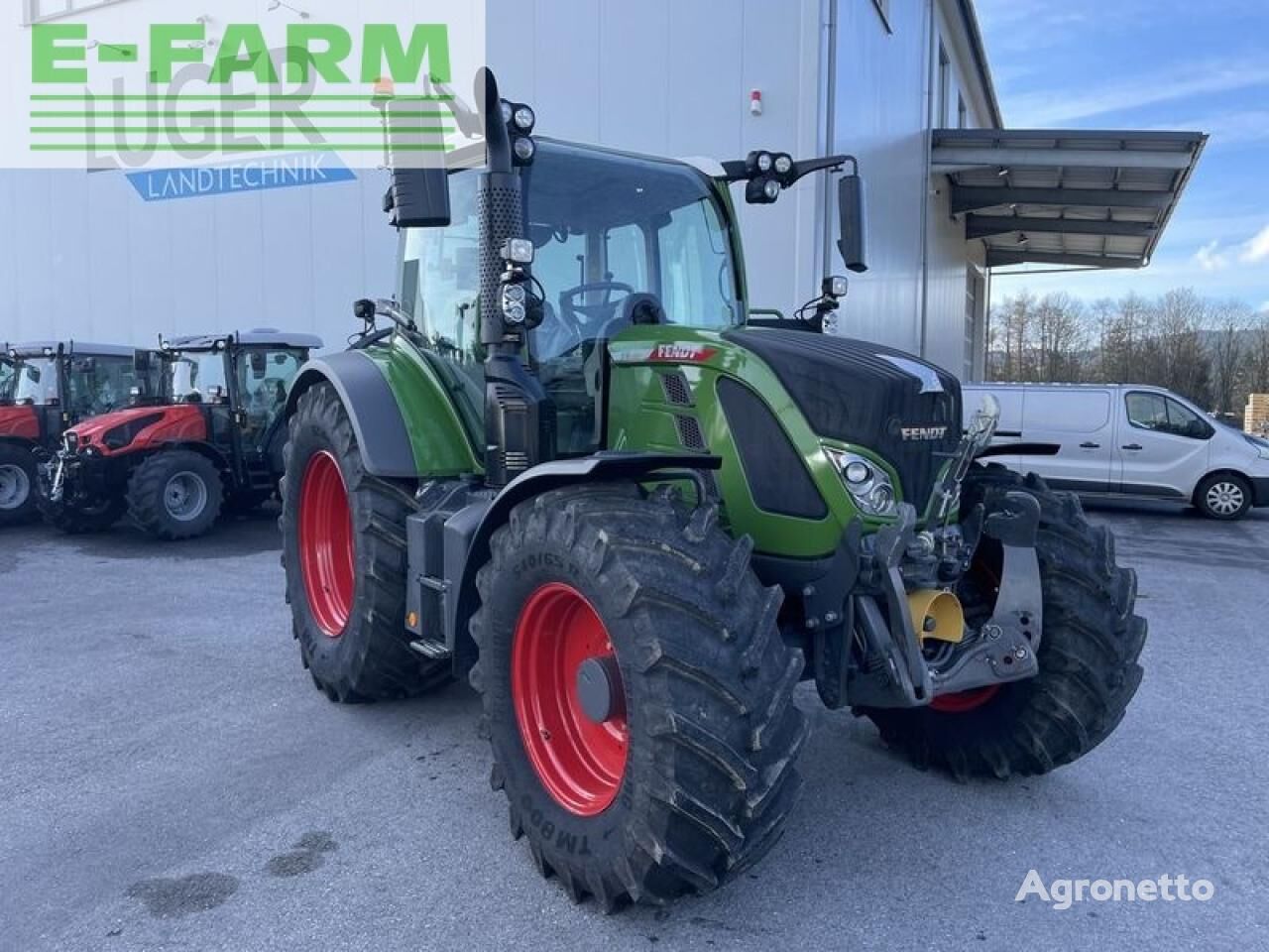 tracteur à roues 516 vario profi+ fendtone