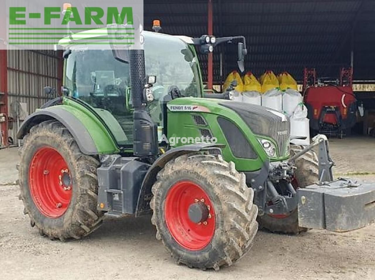 tracteur à roues 516 vario s4 profi plus