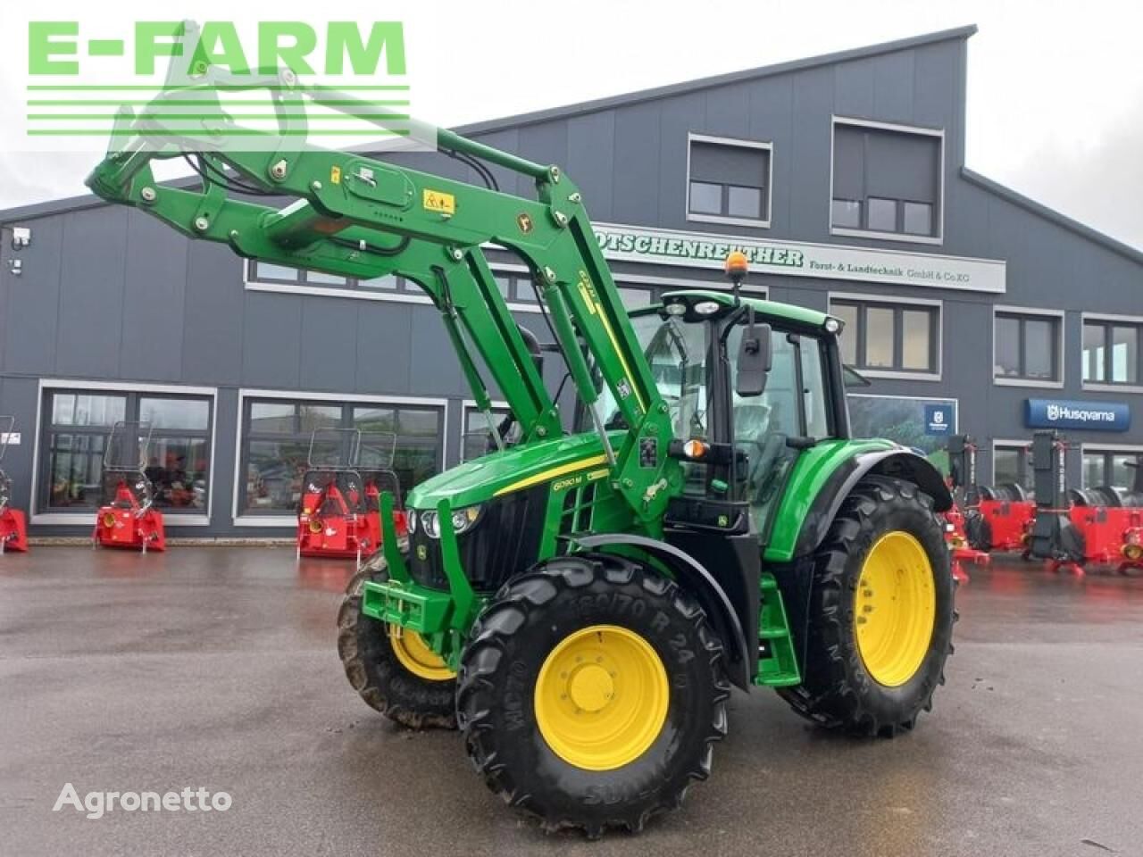 tracteur à roues 6090m