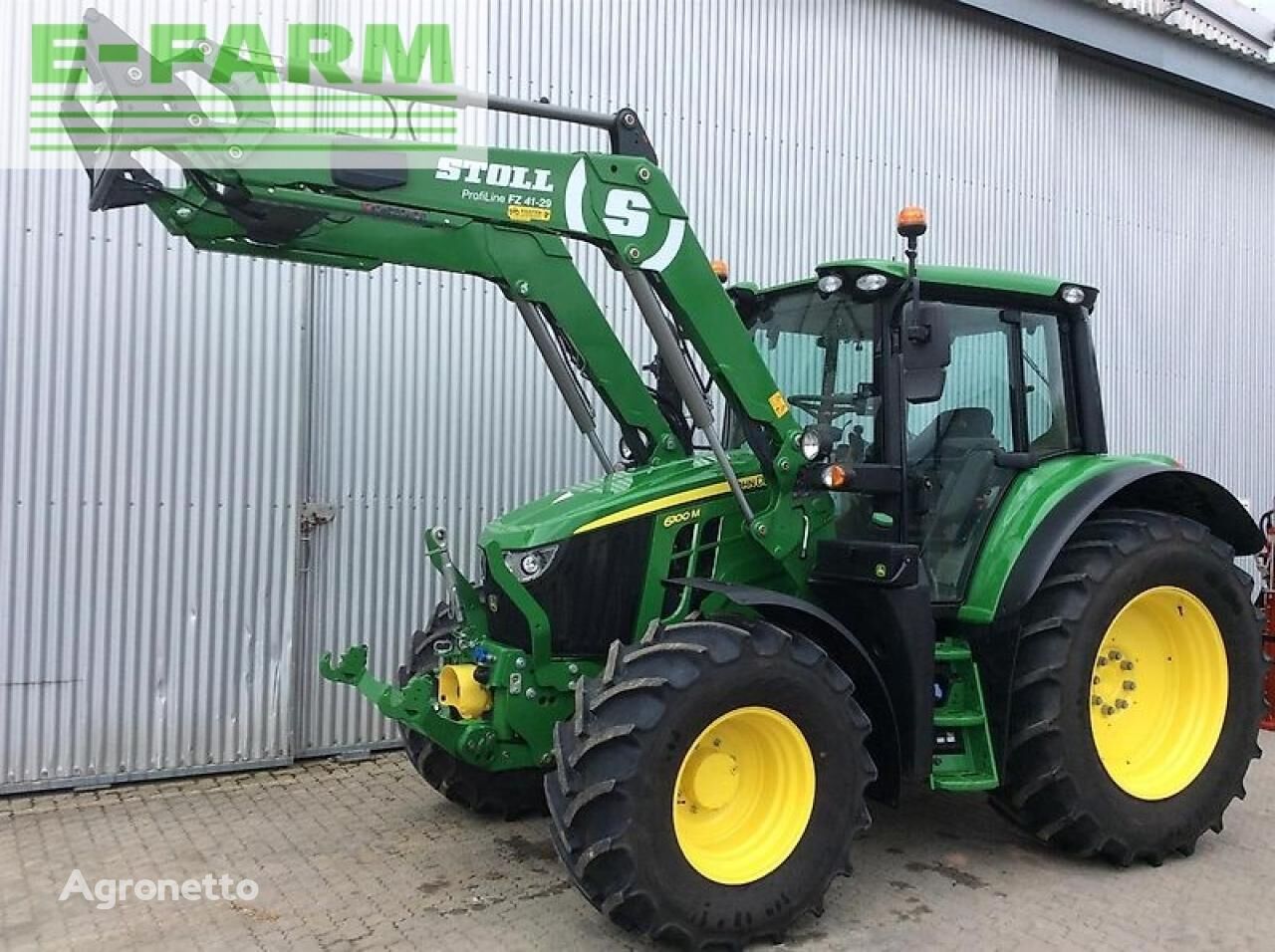 tracteur à roues 6100 m