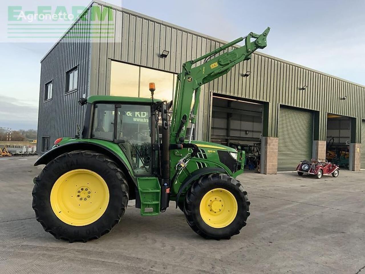 tracteur à roues 6115m tractor (st21534)