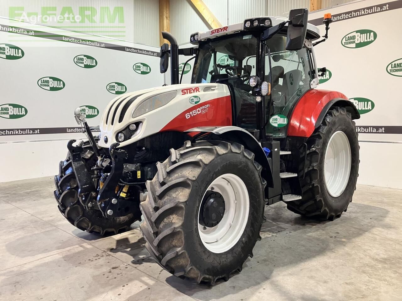 tracteur à roues 6150 profi cvt (stage v)