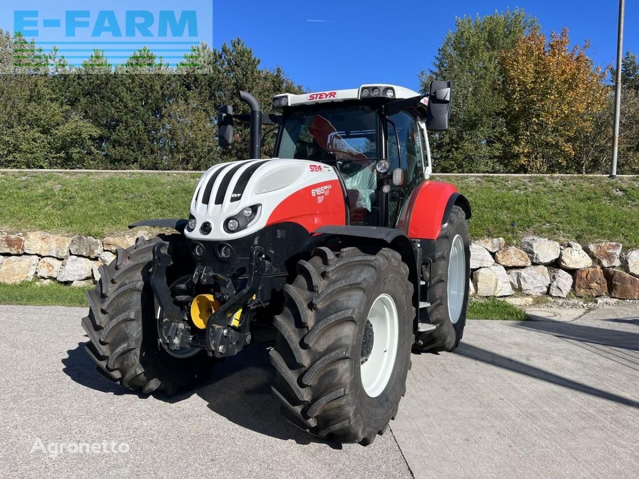 tracteur à roues 6165 impuls cvt CVT