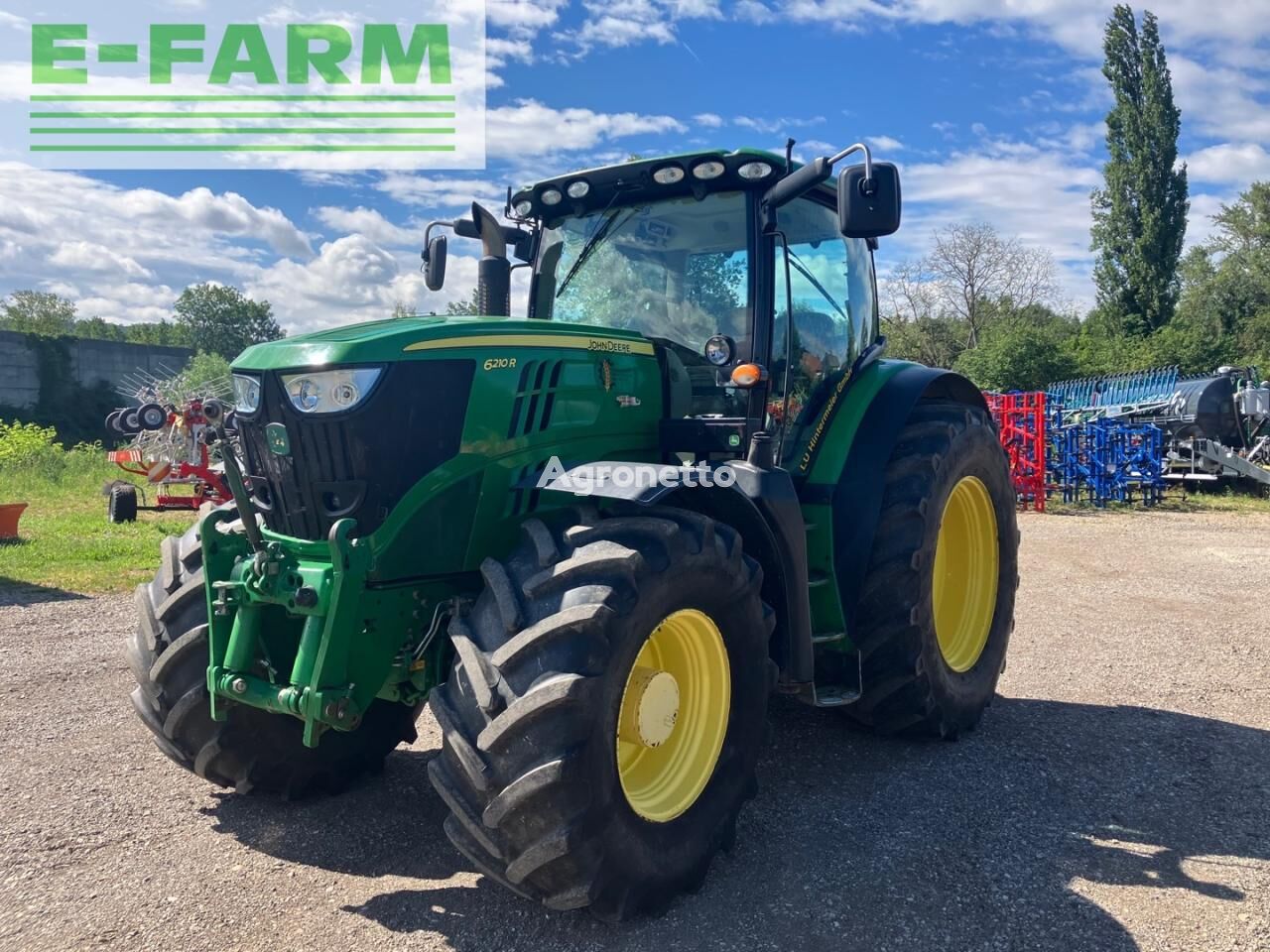 tracteur à roues 6210R