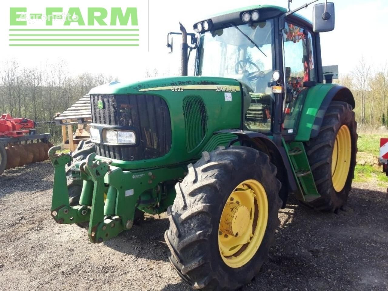 6620 ap tractor de ruedas