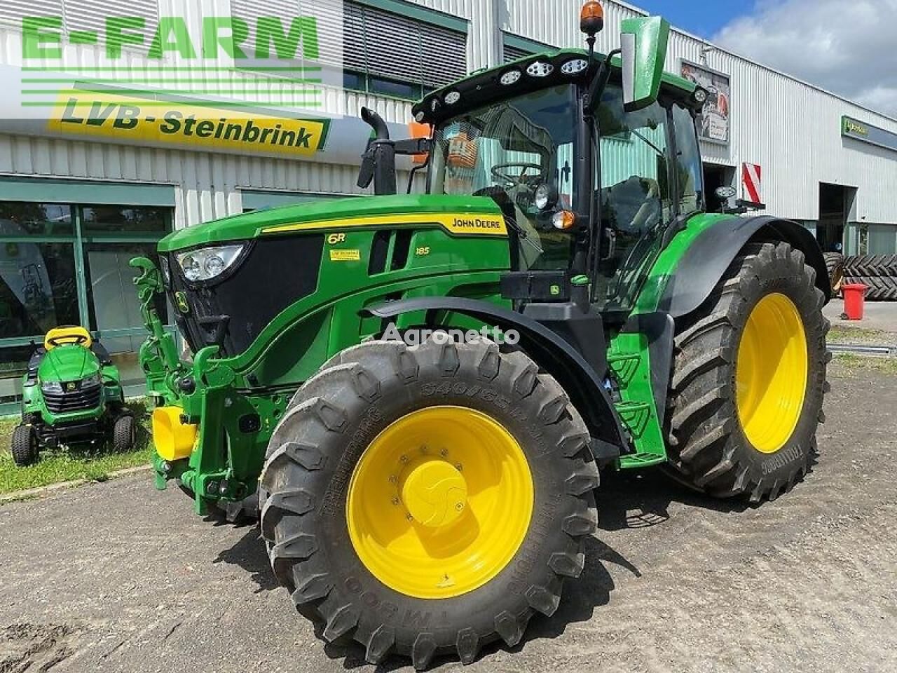 tracteur à roues 6r185, basisgarantie/warranty bis 26.10.2024