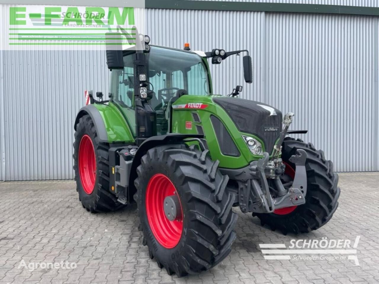 tracteur à roues 720 gen6 profi plus