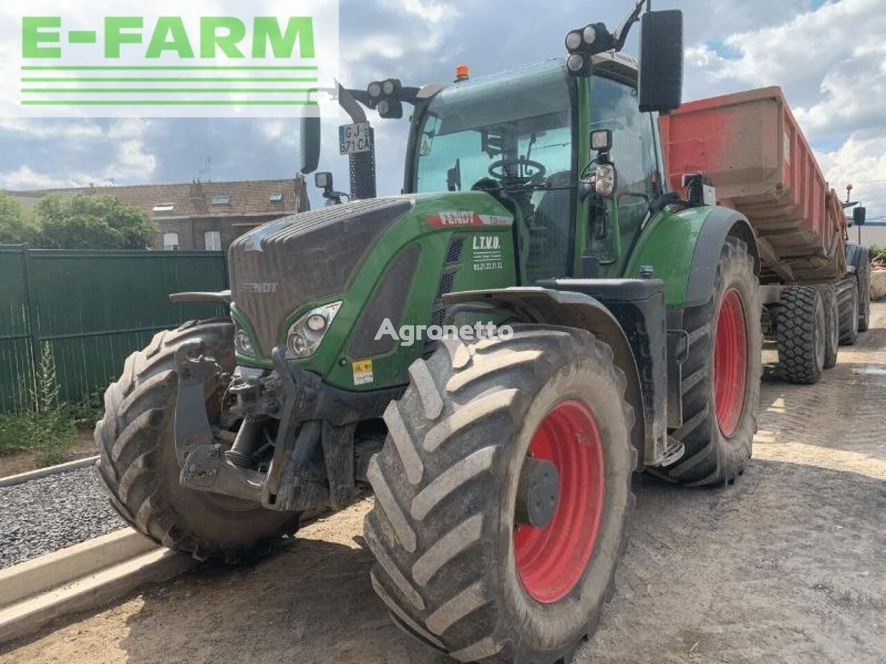 720 profi plus tractor de ruedas