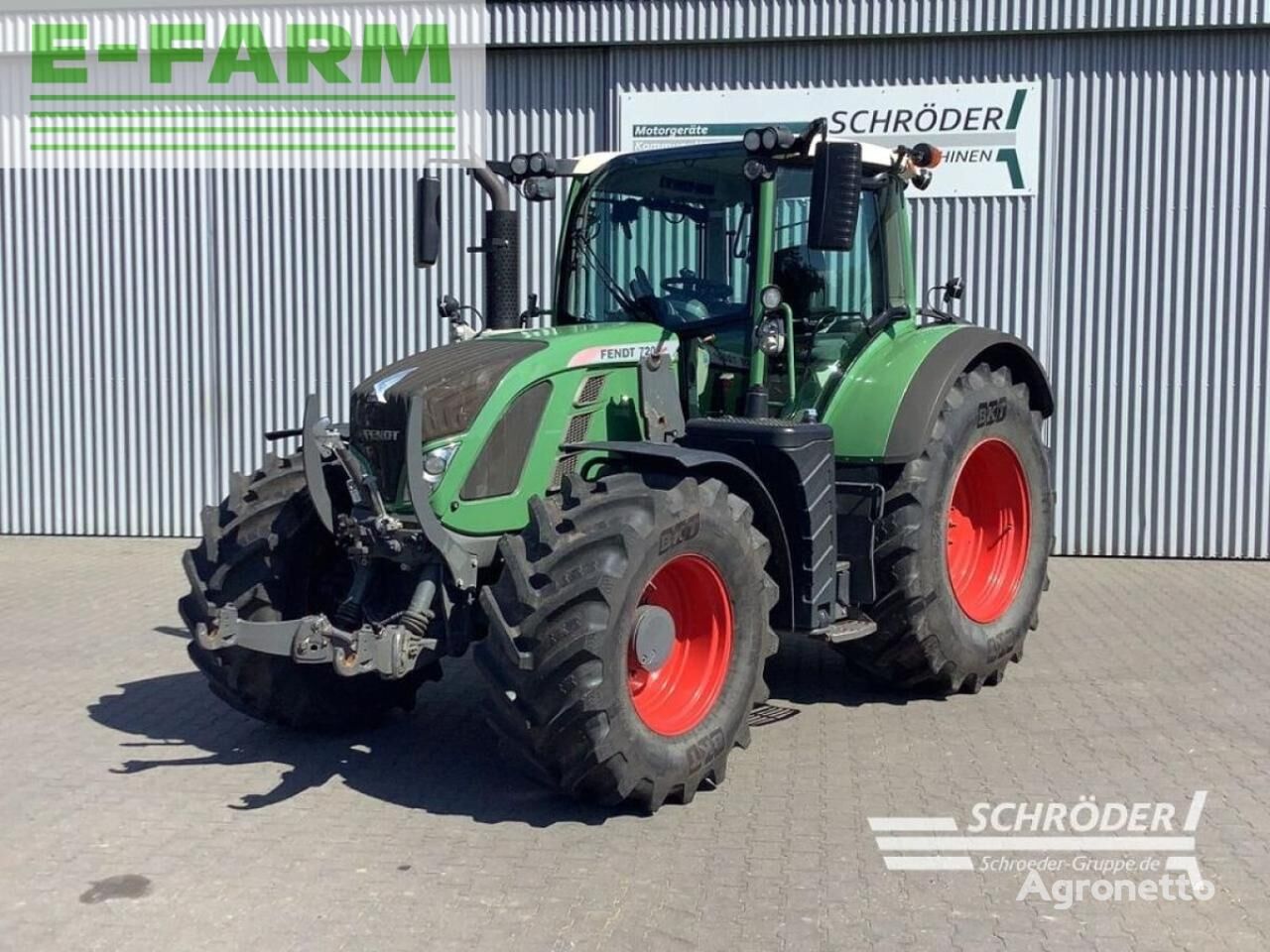 720 scr profi plus tractor de ruedas