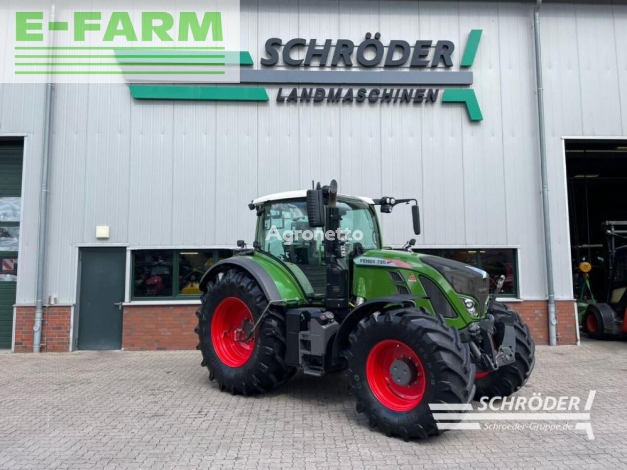 tractor cu roţi 720 vario s4 profi plus