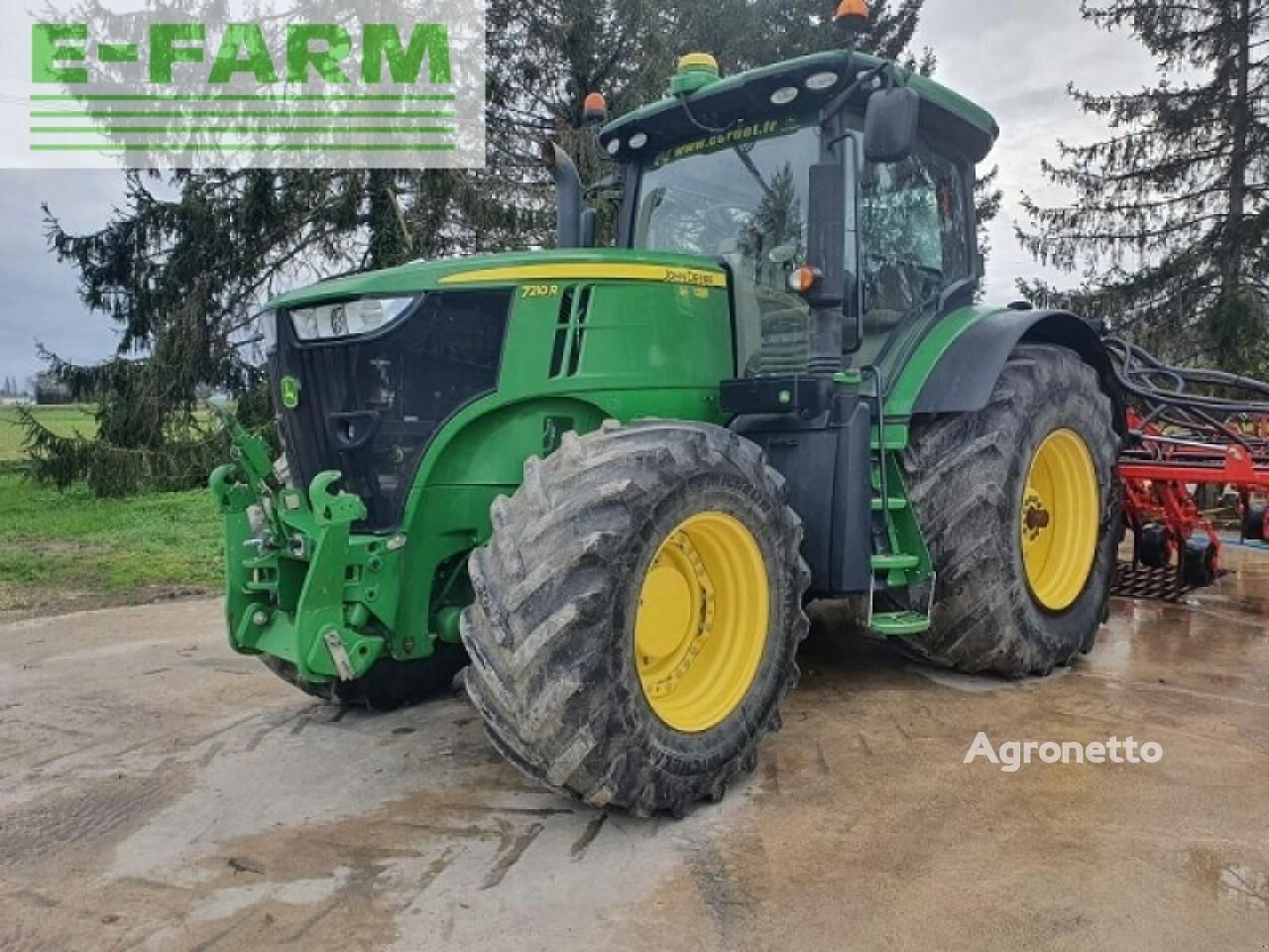 трактор колесный 7210r