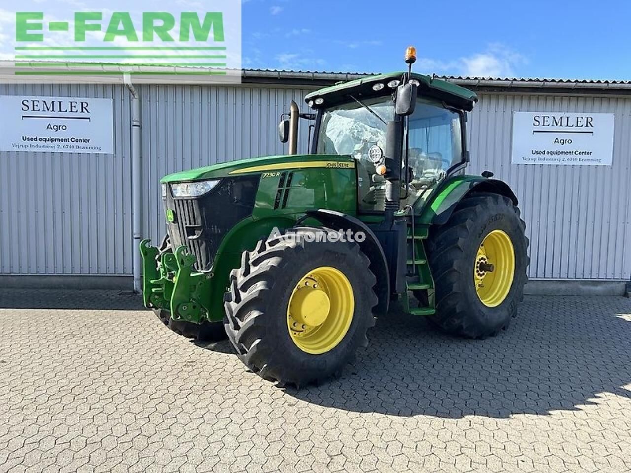 7230r tractor de ruedas