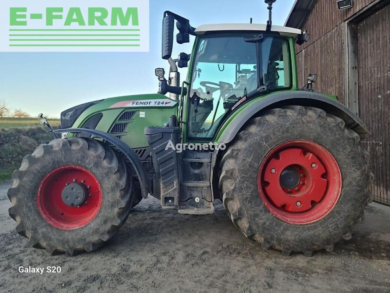 724 s4 profi plus tractor de ruedas