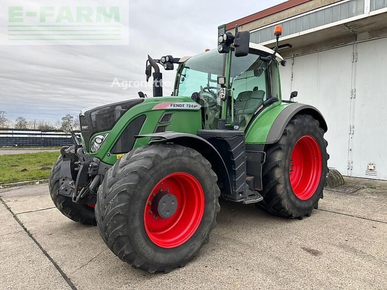 Tracteur à roues 724 vario s4 profi plus ProfiPlus - Agronetto