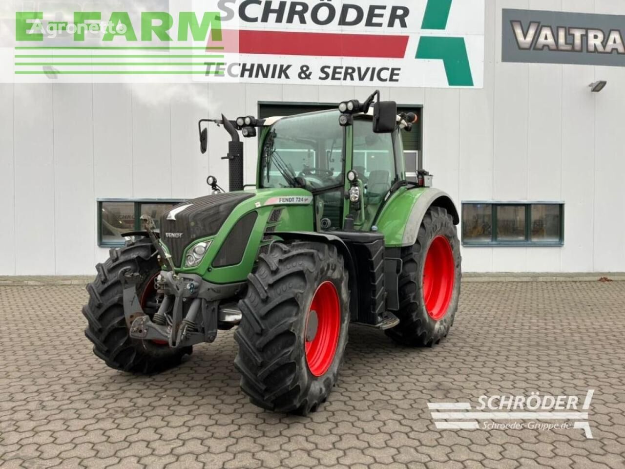 724 vario scr profi wheel tractor