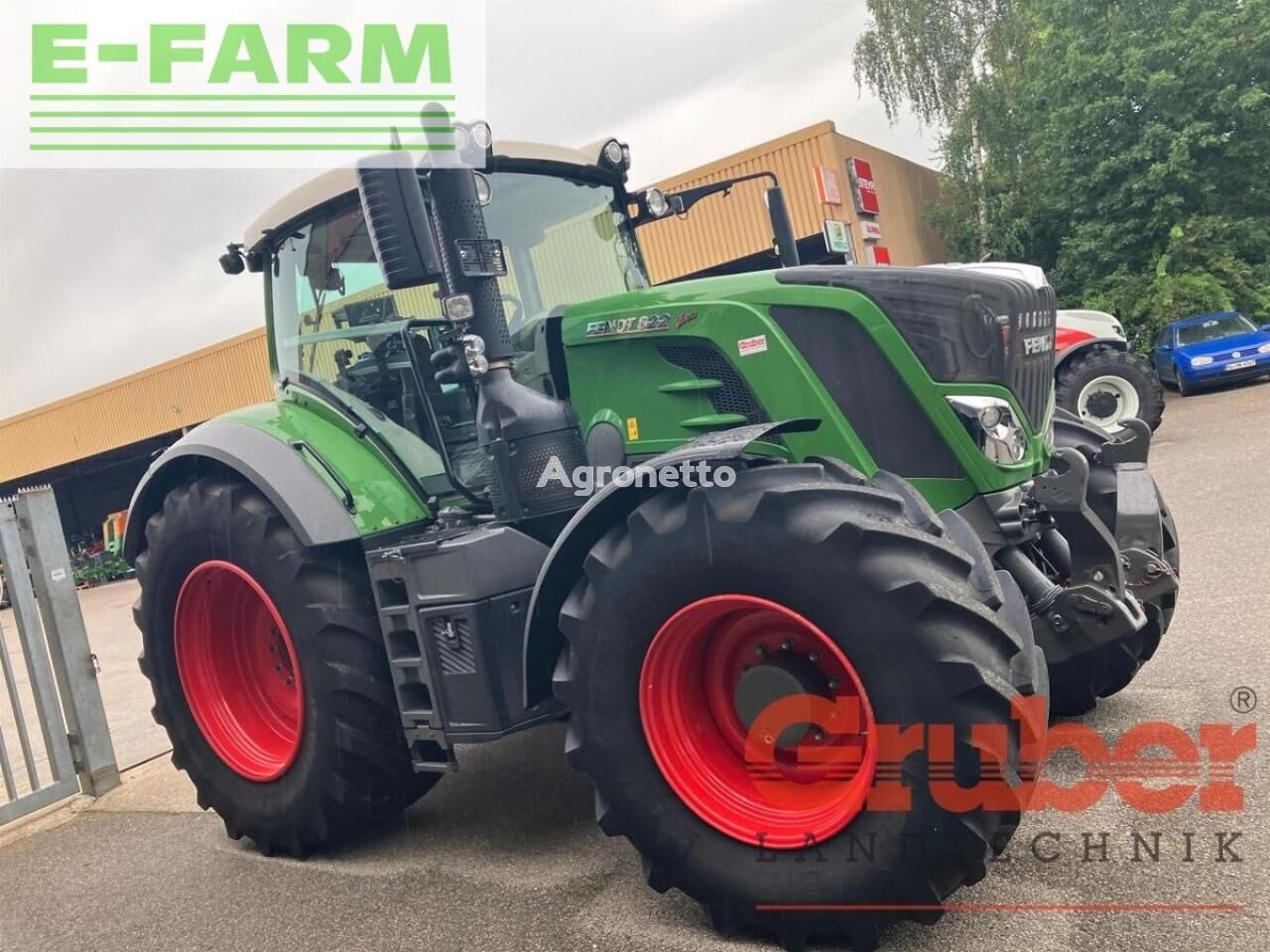 tracteur à roues 822 profi plus