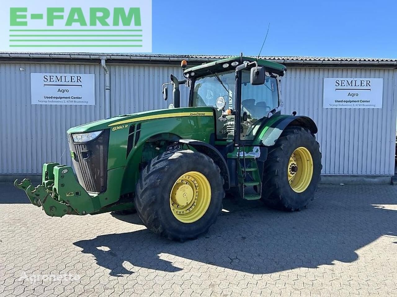 8360r tractor de ruedas