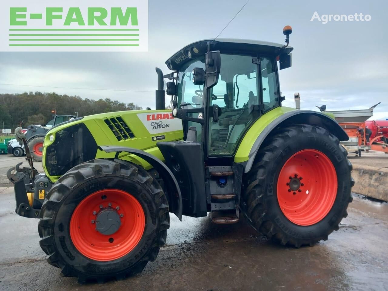 ARION 650 CEBIS wheel tractor