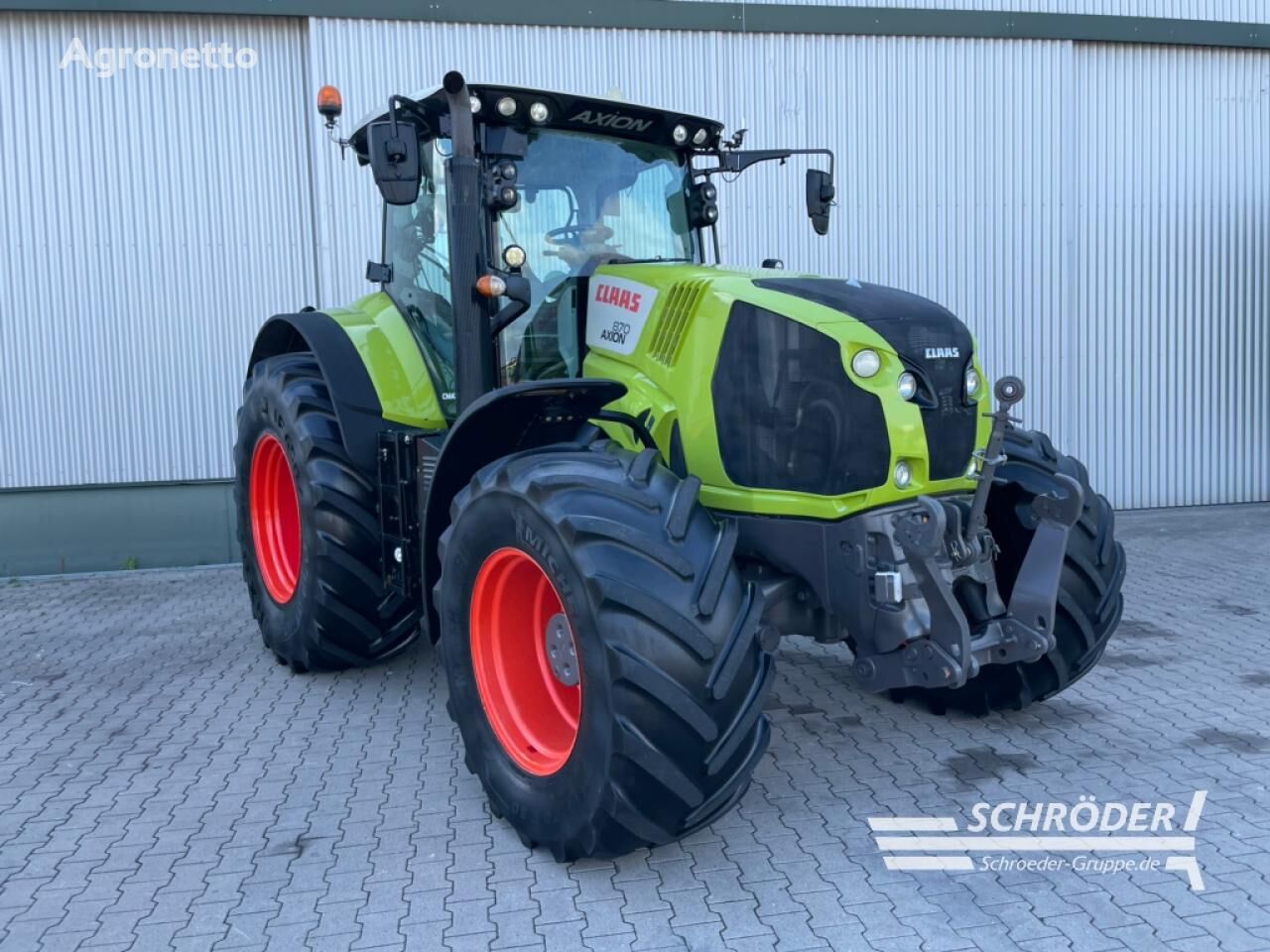 AXION 870 CMATIC RTK wielen trekker