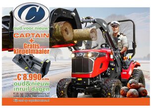 Captain EINDE JAARS AANBIEDING al af €135,- p/maand tractor de ruedas nuevo