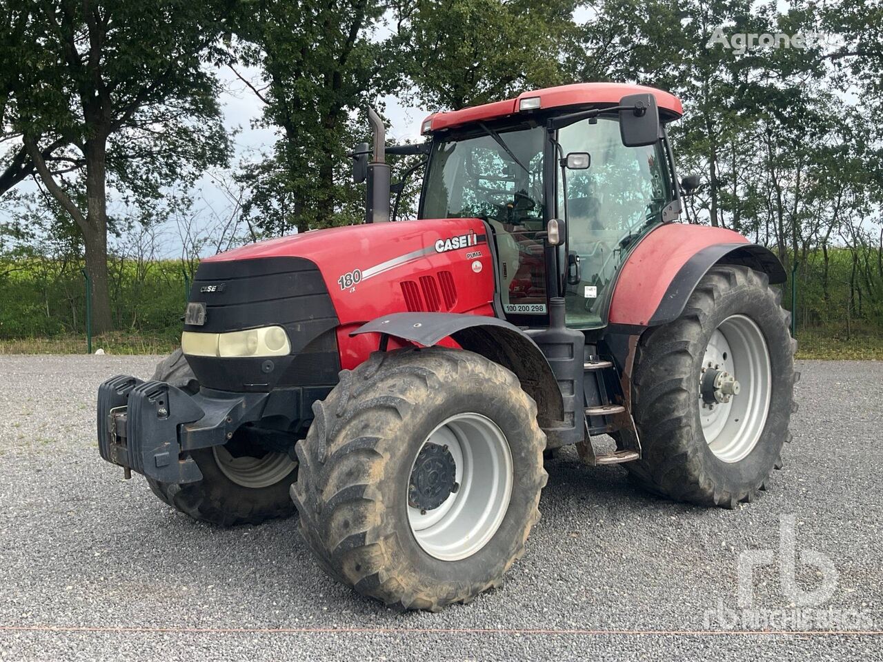 tracteur à roues Case IH CVX180