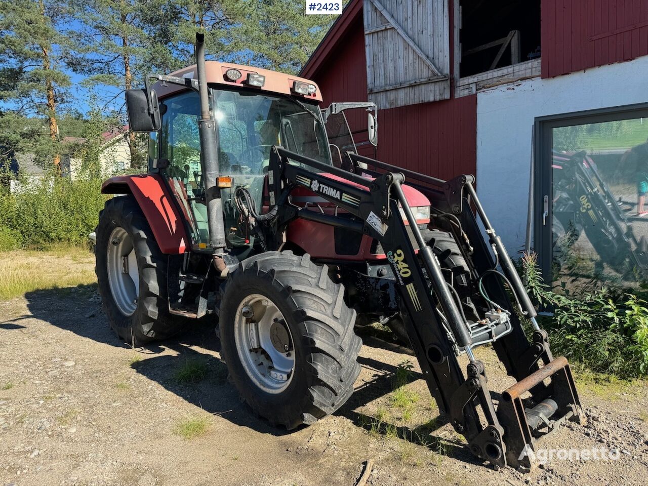 휠 트랙터 Case IH CX100