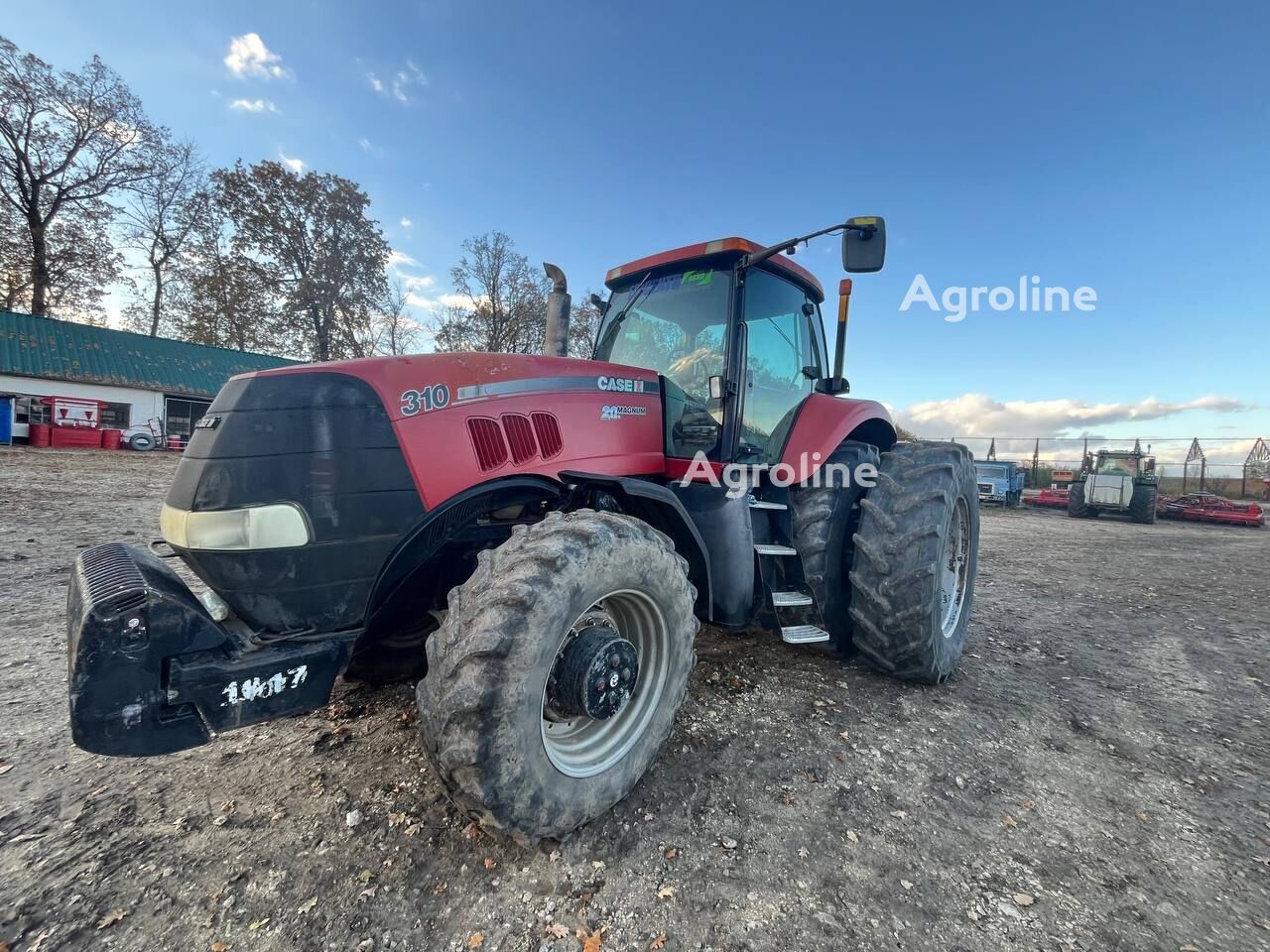 Case IH MX 310 v Lizynh wheel tractor - Agroline