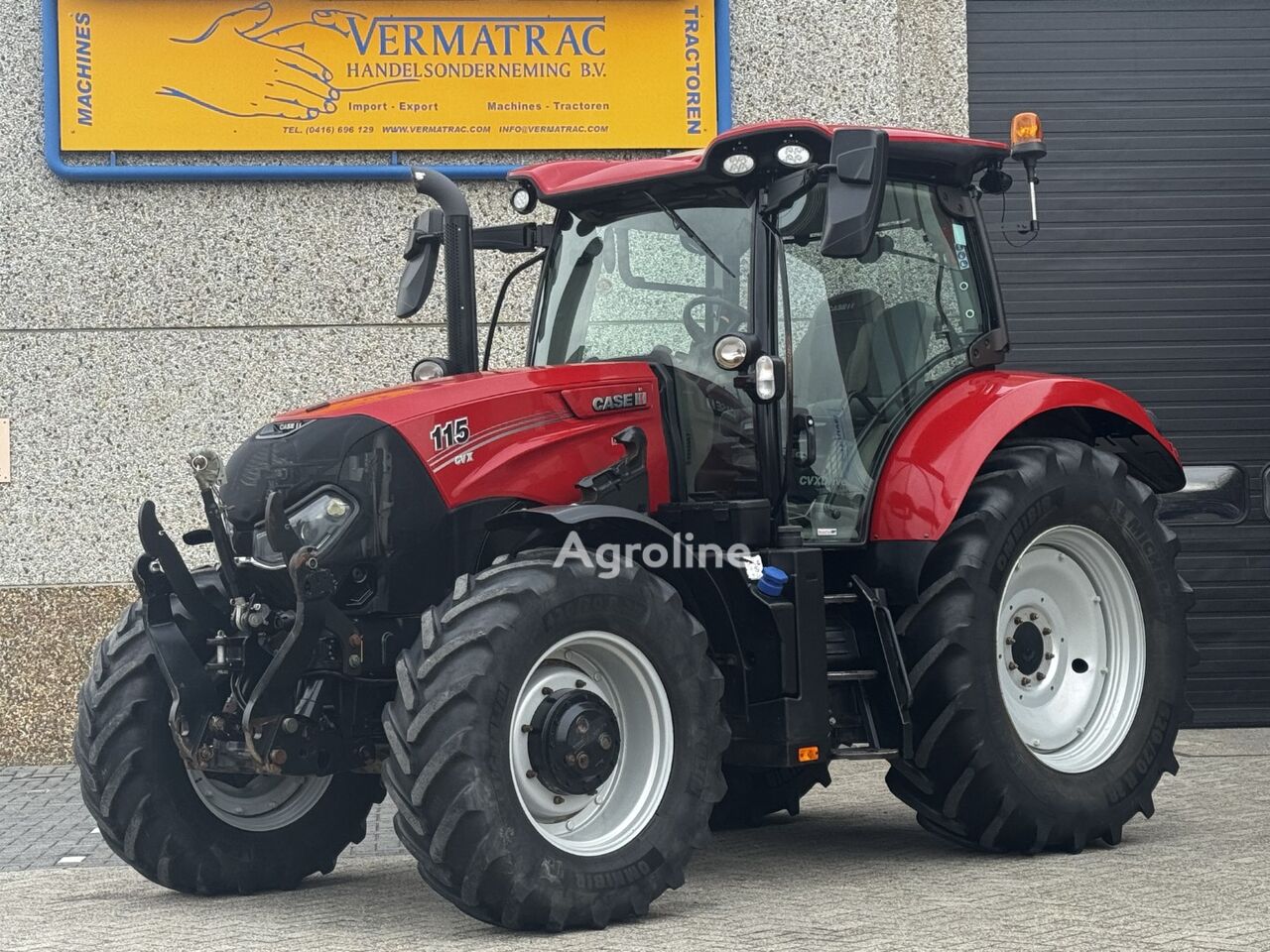 Case IH Maxxum 115 CVX wheel tractor - Agroline