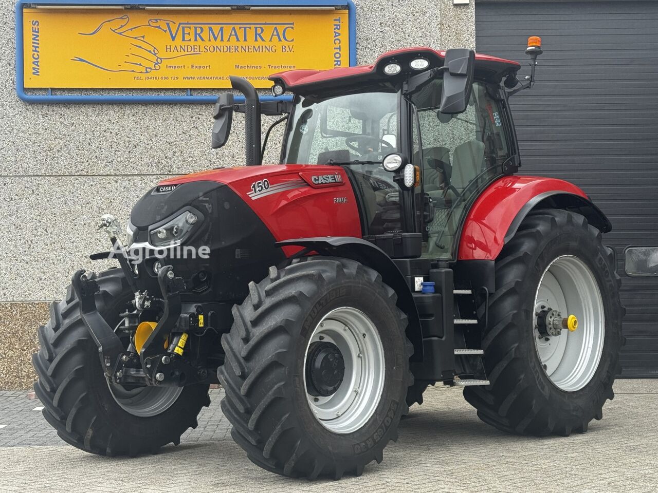 جرار بعجلات Case IH PUMA 150 CVXDRIVE, AFS - Agroline