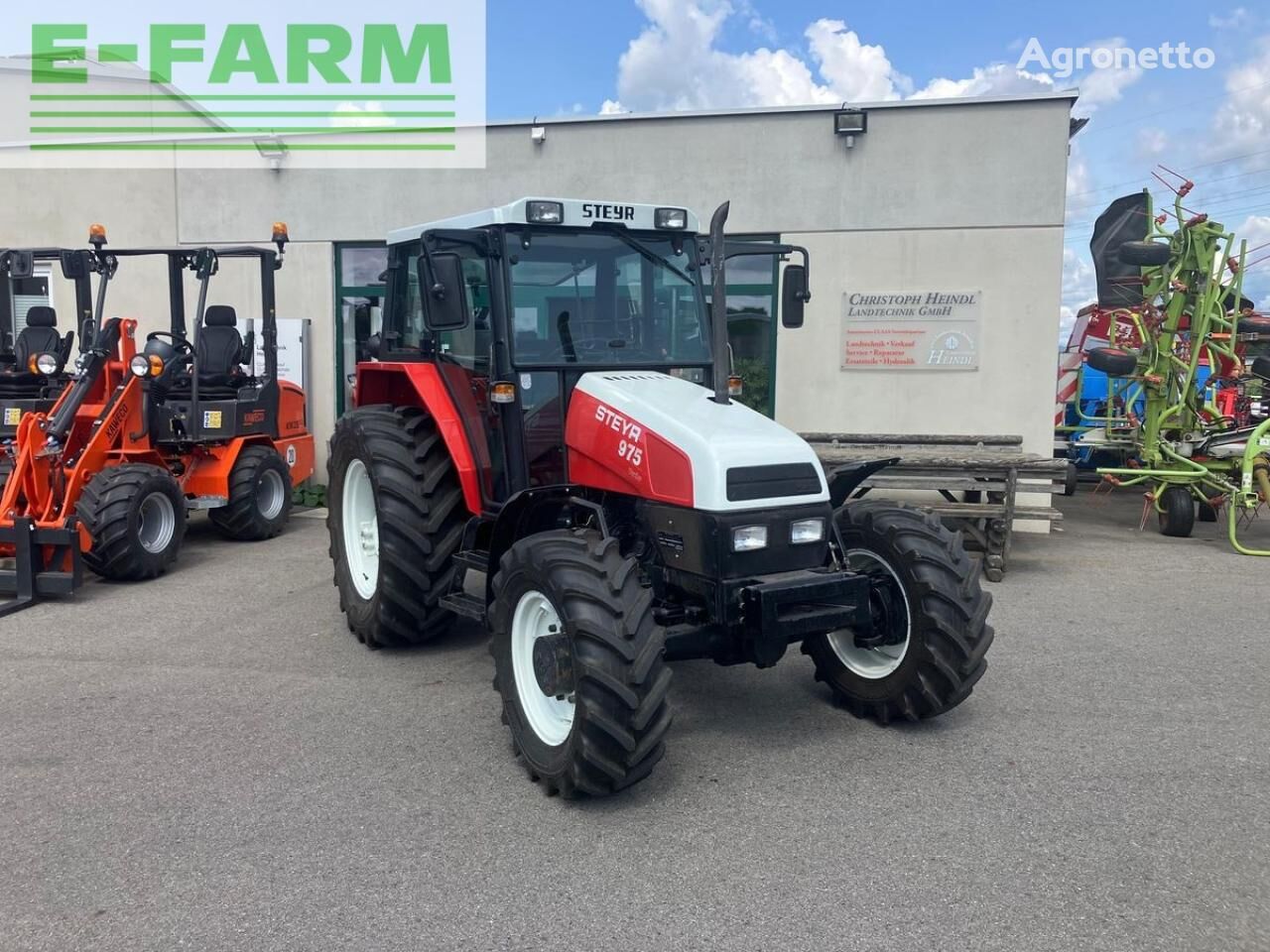 Case IH cs 75 tractor de ruedas