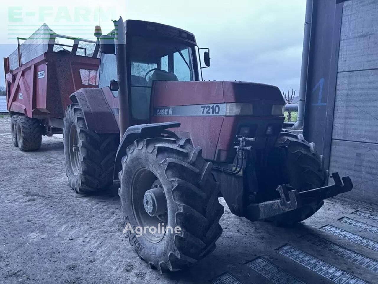 Case IH magnum 7210 wheel tractor - Agroline