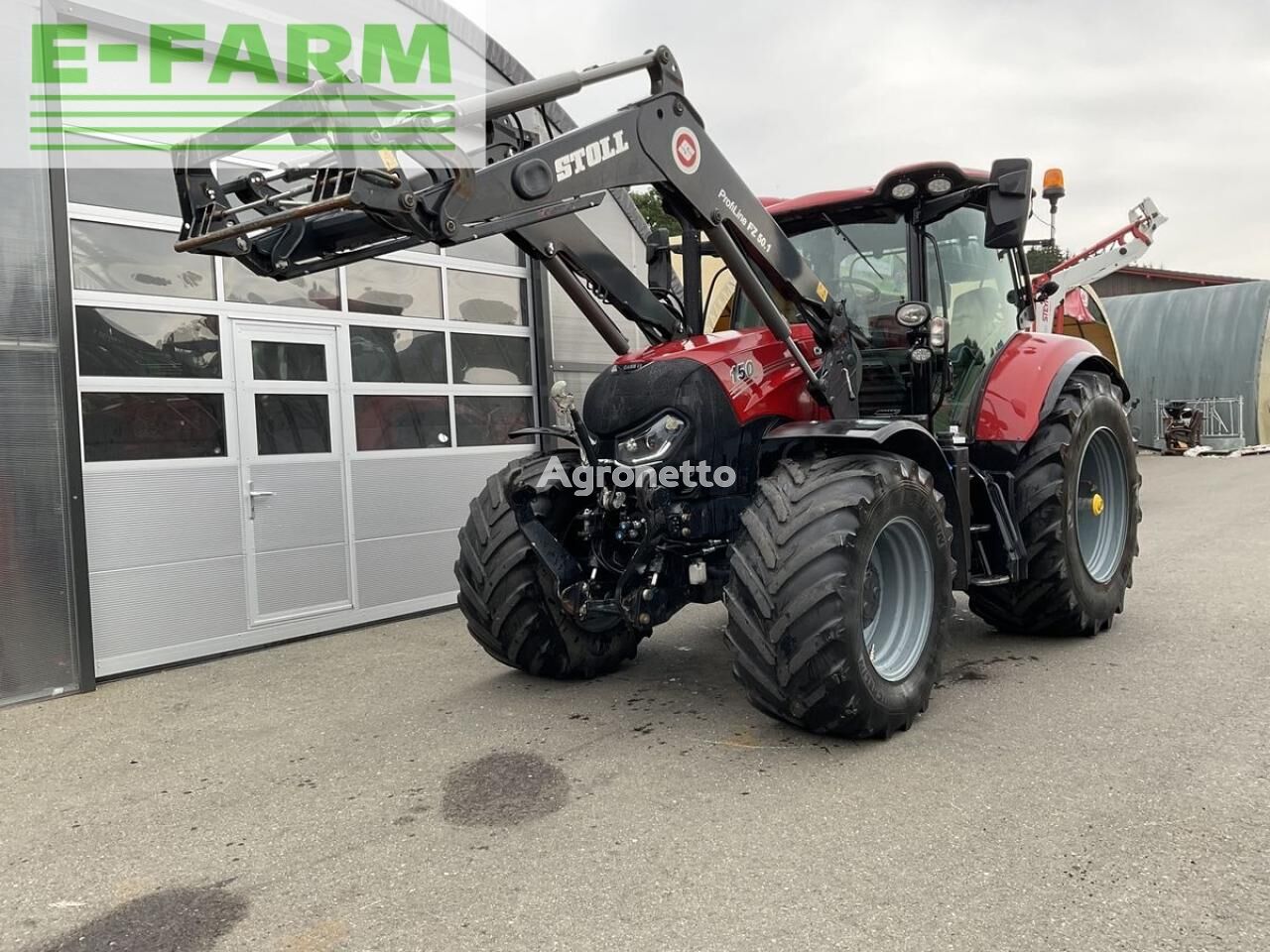 ratinis traktorius Case IH maxxum 150 multicontroller