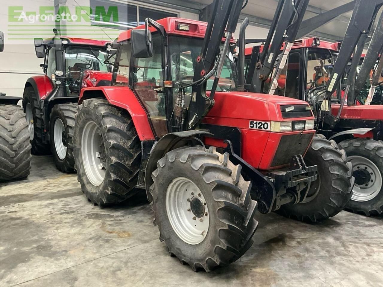 tracteur à roues Case IH maxxum 5120