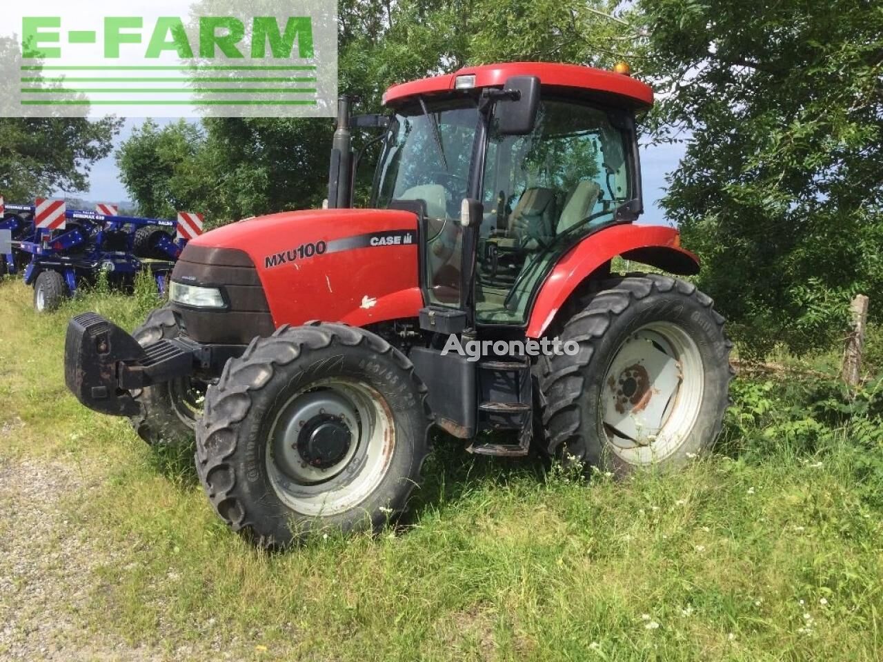 Case IH mxu 100 wheel tractor