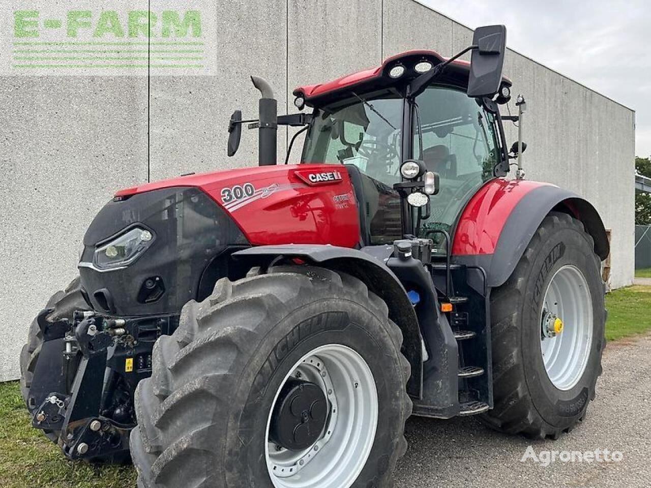 tracteur à roues Case IH optum 300 cvx CVX