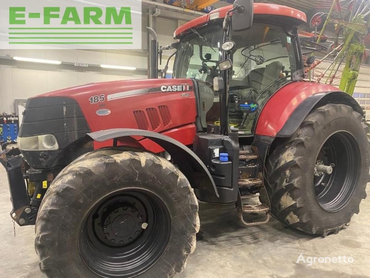 Case IH puma 185 cvx tekerlekli traktör