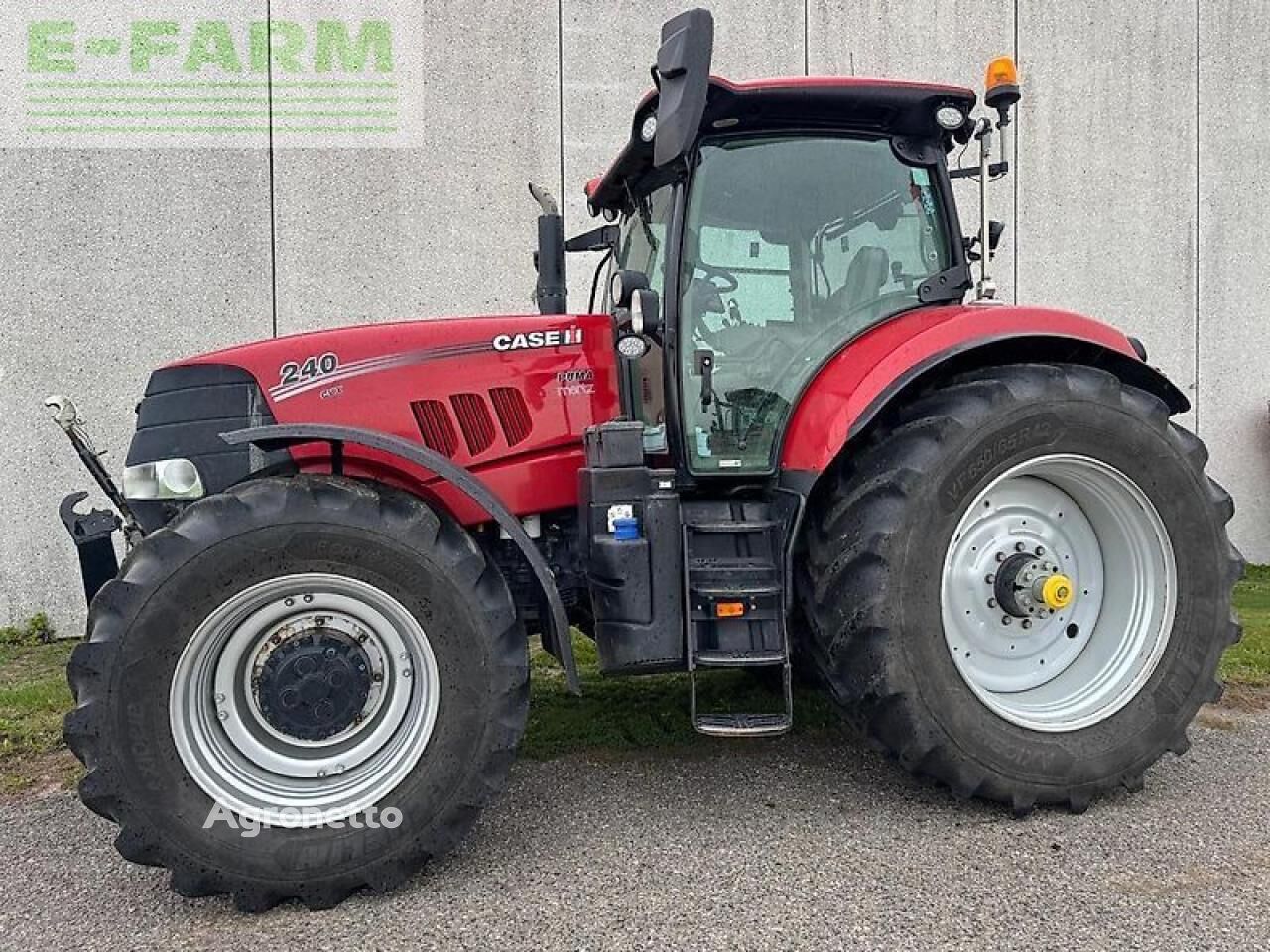 tracteur à roues Case IH puma 240 cvx CVX