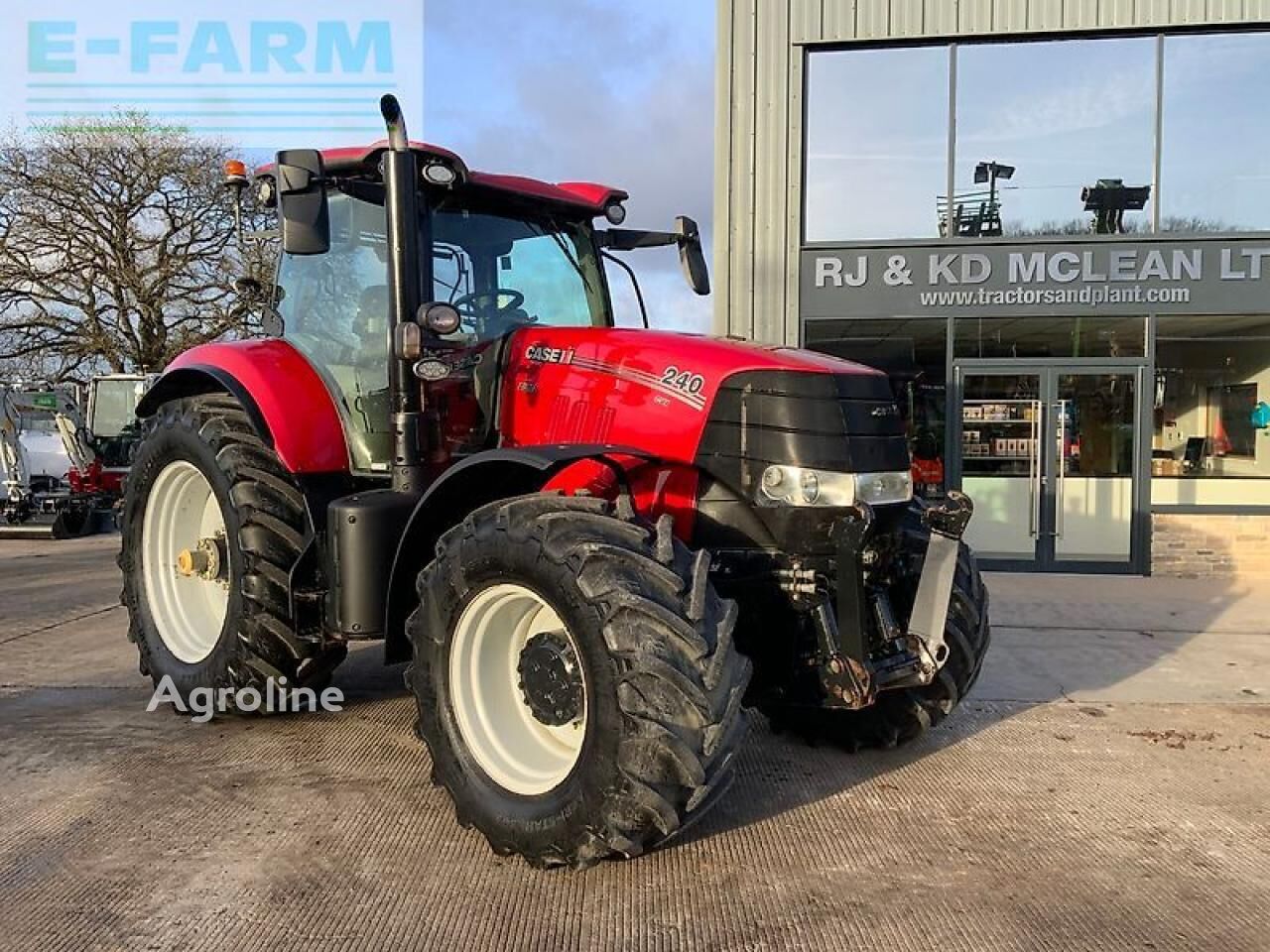 Kolesový traktor Case IH puma 240 cvx tractor (st25359) - Agroline