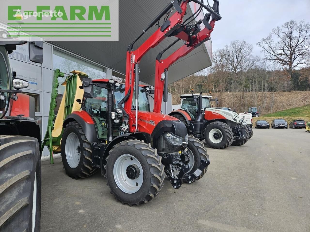 Case IH vestrum 120 cvxdrive wheel tractor