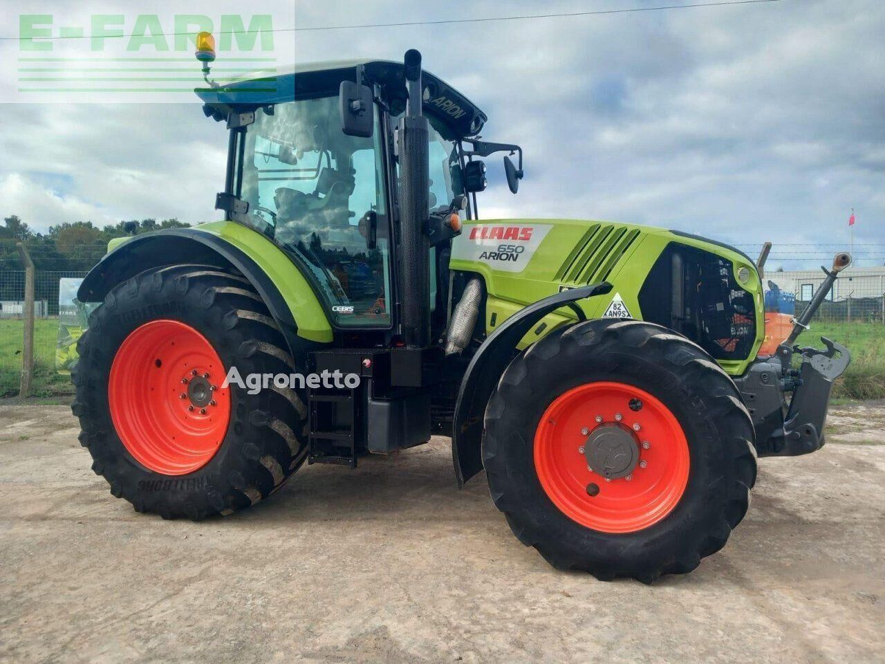 Claas ARION 650 wheel tractor