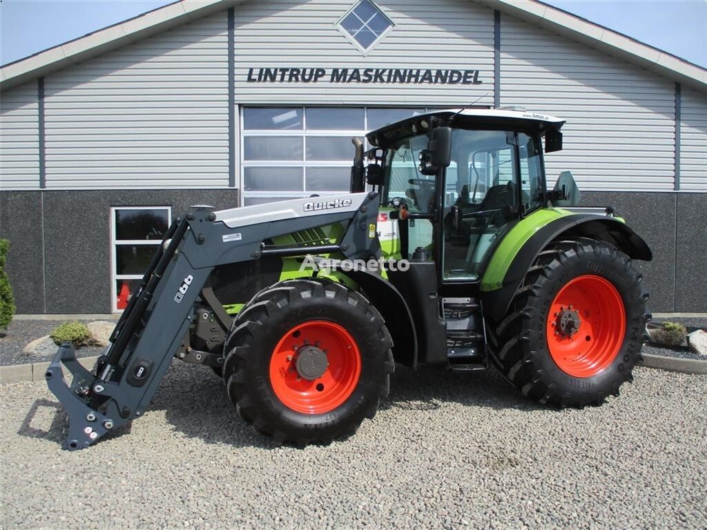 tracteur à roues Claas ARION 650 med frontlæsser, frontlift og front-PTO