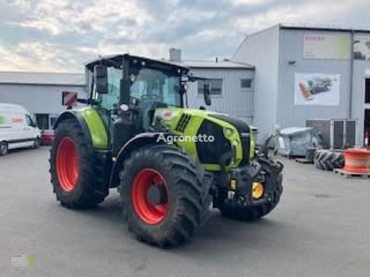 Claas ARION 660 ST5 CMATIC CEBIS wheel tractor