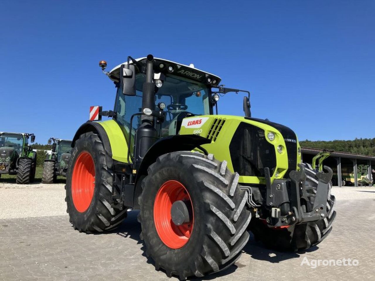 Claas ARION 660 ST5 CMATIC CEBIS wheel tractor