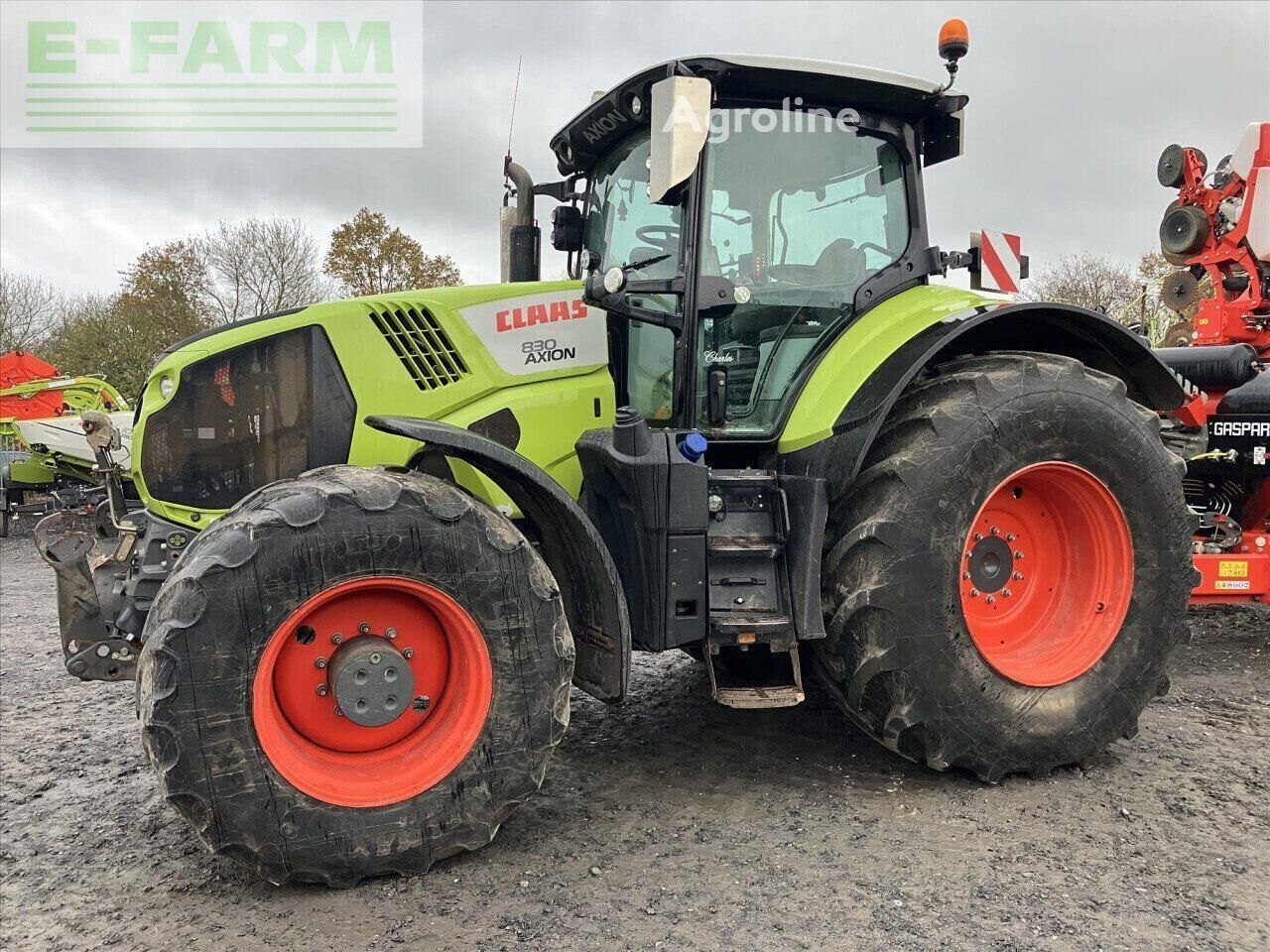 Claas AXION 830 CEBIS 50K hjultraktor - Agroline
