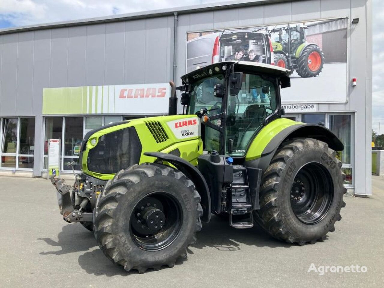 tracteur à roues Claas AXION 830 CMATIC CEBIS