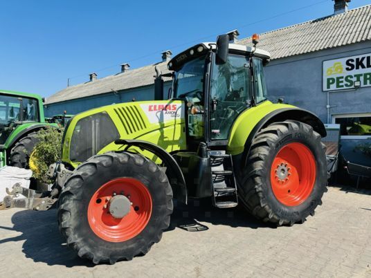 Claas AXION 850 CEBIS wheel tractor