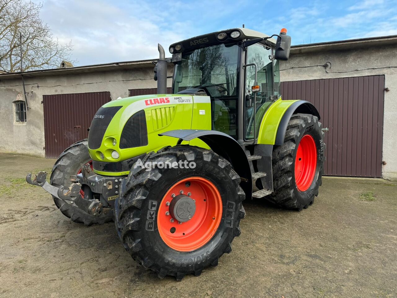 휠 트랙터 Claas Ares 697 ATZ